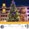 Ollny 800 LED Multi Color IP67 Waterproof Christmas String Lights (Green Wire, Plug in, 8 Modes) - 2 of 4