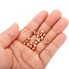 Unique Bargains Metal Round Jewelry Making Gold Filled Spacer Beads 100 Pcs - 4 of 4