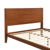 Merax Mid-Century Modern Bamboo Platform Bed with Headboard and Metal Support - 4 of 4