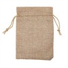Juvale 100 Pack Burlap Drawstring Bags Jewelry Pouches for Rustic Wedding & Birthday Party Favors, 3.7 x 5.5 in - 4 of 4