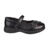 Petalia Girls' Tween Strapped Buckle Accent School Shoes - 2 of 4
