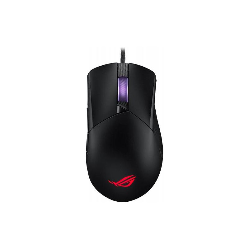 ASUS ROG Gladius III Wired Gaming Mouse - 19000 dpi with Class - Up to 26000dpi with 1% Deviation - 5 Onboard Profiles - Fit Switch Socket II design, 1 of 5