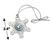 Drake Secondary Logo Metal Snowflake Christmas Tree Holiday Ornament - 3 of 3