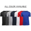 Blue Ice Men's Short Sleeve Crew Neck Modern Fit Cotton Blend Classic Tee- 3 Pack - image 3 of 3