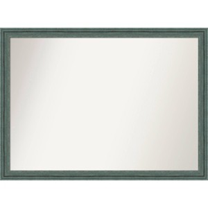 42"x31" Non-Beveled Upcycled Wood Bathroom Wall Mirror - Amanti Art - 1 of 4