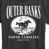 Women's - Instant Message - Outer Banks Running Horse Short Sleeve Graphic T-Shirt - 2 of 4