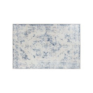World Rug Gallery Traditional Vintage Distressed Washable Non Slip Area Rug - 1 of 4