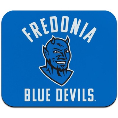 Fredonia State University Blue Devils Logo Low Profile Thin Mouse Pad