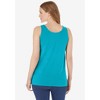 Woman Within Plus Size Scoopneck Tank - 4 of 4