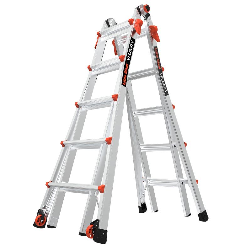 Little Giant Ladder Systems 300 lb ANSI Type IA rated Aluminum Ladder Gray, 1 of 23