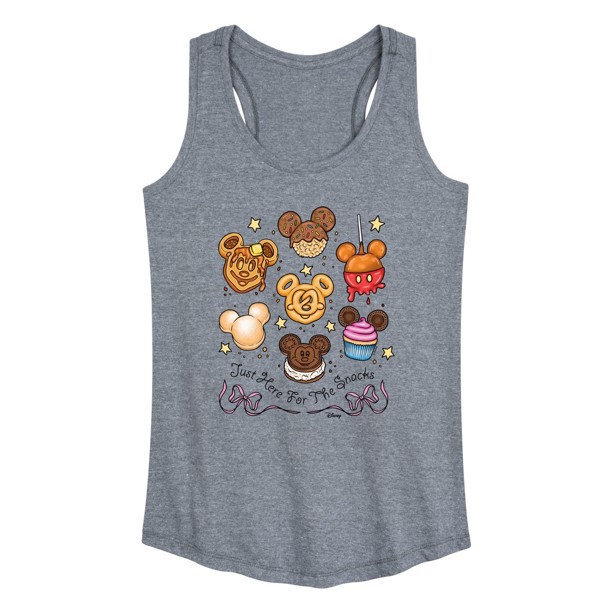 Women's - Disney - Disney Foods Graphic Racerback Tank