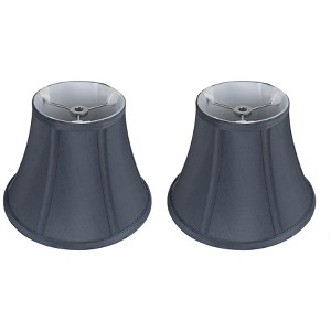 Urbanest Faux Silk Softback Bell Lamp Shade, 5" Top x 9" Bottom x 7" Slant - 1 of 4