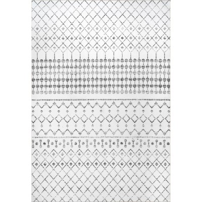 nuLOOM Moroccan Blythe SpinClean Machine Washable Stain-Resistant Area Rug