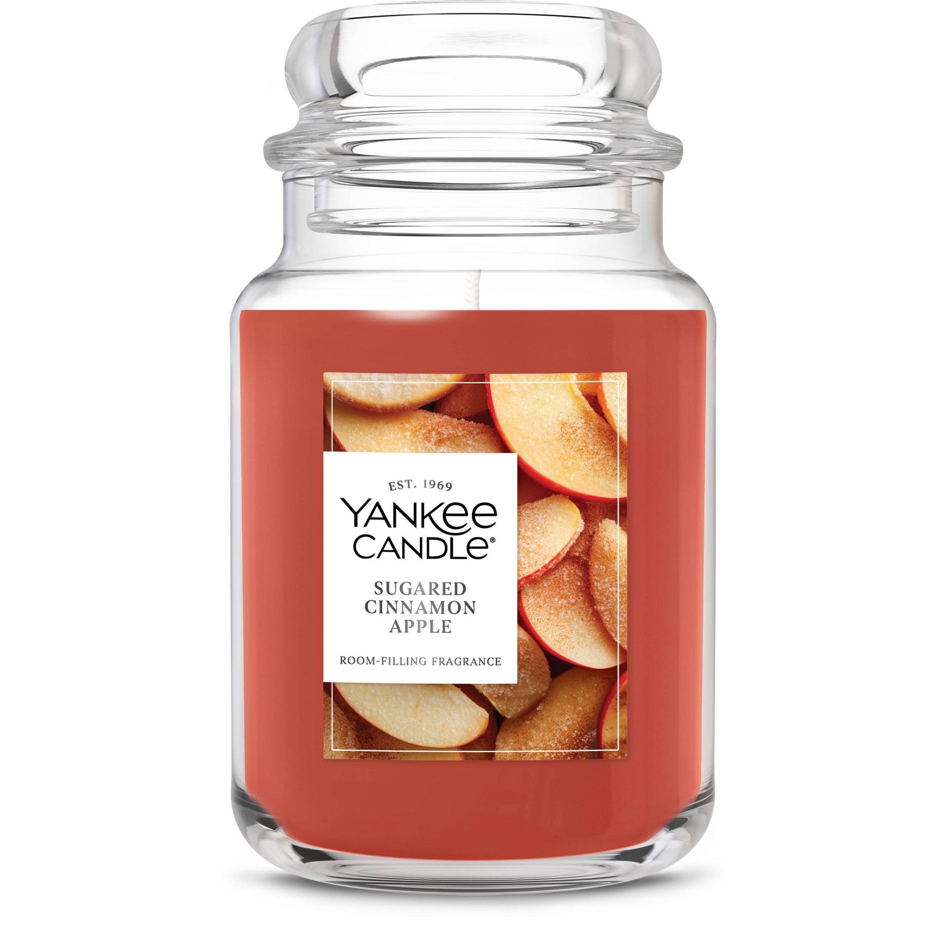Original Large Jar Sugared Cinnamon Candle 22oz - Yankee Candle