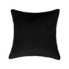 Kate Aurora Overfilled Crushed Velvet 1 Piece Zippered Christmas Accent Throw Pillow - 18" x 18" - 2 of 4