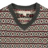 Hope & Henry Boys' Organic V-Neck Intarsia Sweater Vest, Merry Intarsia Stripe, 6-12 Months - 3 of 4