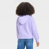 Girls' Pull Over Fleece Hoodie - Cat & Jack™ - 2 of 4