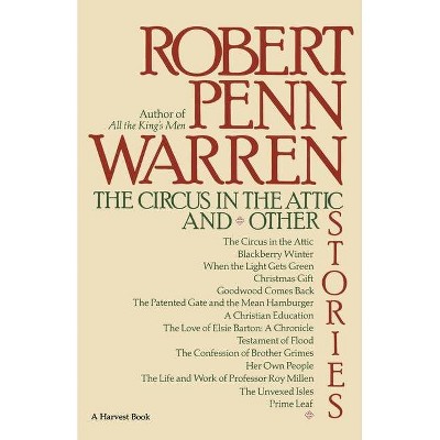 The Circus in the Attic and Other Stories - (Harvest/HBJ Book) by  Robert Penn Warren (Paperback)