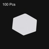 Unique Bargains Hexagon Shapes English Paper Reusable Sewing DIY Quilting Templates 100 Pcs - 3 of 4