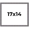 PosterPalooza | Textured Grey Picture Frame - UV Acrylic, Backing Board, Hanging Hardware Included - 2 of 4