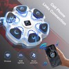 KERDOM Music Boxing Machine, Boxing Machine Wall Mounted Music with Glove, White - 4 of 4
