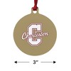 College of Charleston Secondary Aluminum Holiday Christmas Tree Ornament - 3 of 4