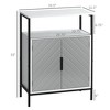 NicBex File Cabinet with 1 Shelf,Office Cabinet with Round Knob Design,Modern Vertical Storage Cabinet,Filing Cabinets for Home Office - 3 of 4