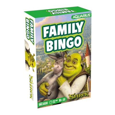 NMR Distribution Shrek Family Bingo Game