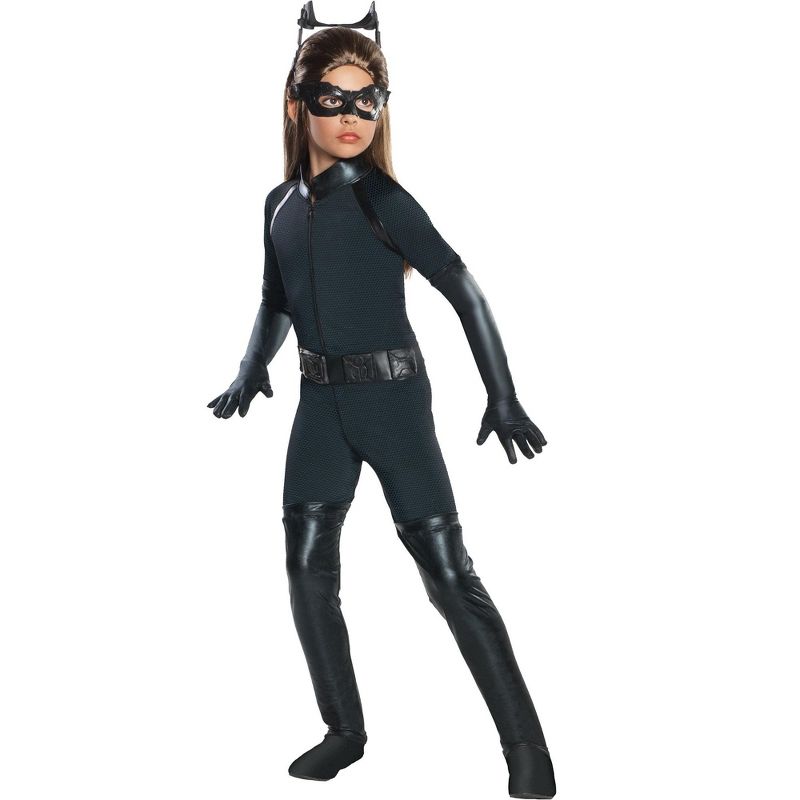 Rubies Girls Deluxe Catwoman Costume X Large, 1 of 3
