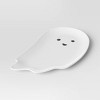 10.5" Halloween Melamine Figural Ghost Appetizer Plate White - Hyde and EEK! Boutique™ - 3 of 3