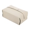 Unique Bargains Home Office Car PU Leather Napkin Dispenser Rectangular Tissue Box Cover - 4 of 4