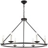 Elegant Lighting Maine 6 light Black chandelier - 4 of 4