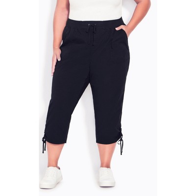 capri cargo pants plus size