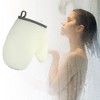 Unique Bargains Bathroom Shower Gloves 8.66"x7.09" Gray White 1 Pc - 3 of 4