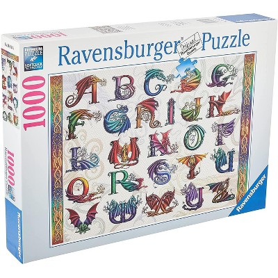 Ravensburger Dragon Alphabet 16814 Jigsaw Puzzle 1000pcs