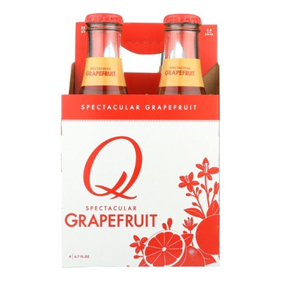 Q Tonic Grapefruit - Case of 6 - Pack of 4 - 26.8 FO