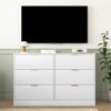 Dresser for Bedroom, Modern Large 6 Drawer Dresser with Deep Drawer, Chest of Drawer with Gold Handle - 2 of 4