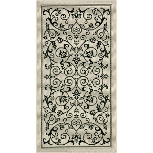 Courtyard CY2098 UV & Stain Resistant Non-Shedding Power Loomed Indoor/Outdoor Rugs - Safavieh - 1 of 4