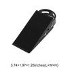 Unique Bargains Door Stop Under-Door Installation with Handle Stianless Steel Rubber 3.74"x1.97"x1.26" 1 Pc - 3 of 4