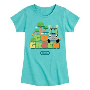 Girls' - Little Tikes - Go Green Fitted Short Sleeve Graphic T-Shirt - 1 of 3