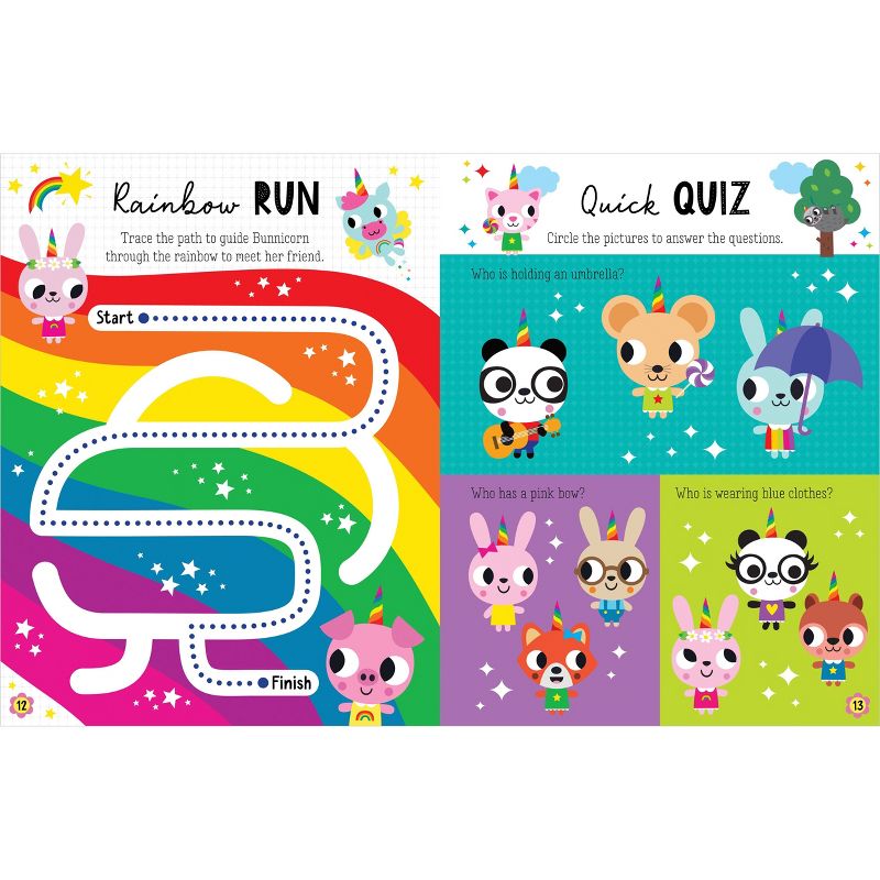 Sticker-Normous! Bunnicorn and Friends Activity Book - by Alexandra Robinson (Paperback), 3 of 6