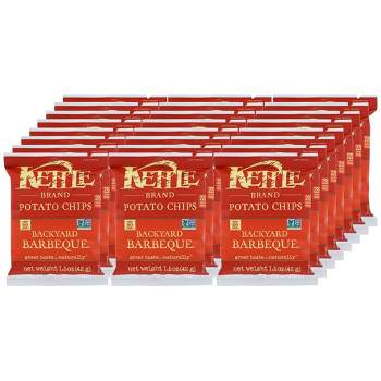 Kettle Brand Backyard Barbeque Potato Chips - Case of 24/1.5 oz