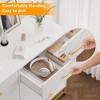 Dresser TV Stand, 8 Drawer Dresser for Bedroom, Chest of Drawers, with Metal Handles & Legs - 3 of 4