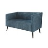 ChaletPosh Velvet Love Seat - 4 of 4