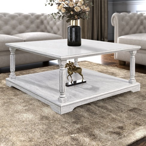 Target white coffee table online