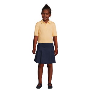 Lands' End School Uniform Kids Short Sleeve Interlock Polo Shirt - 1 of 4
