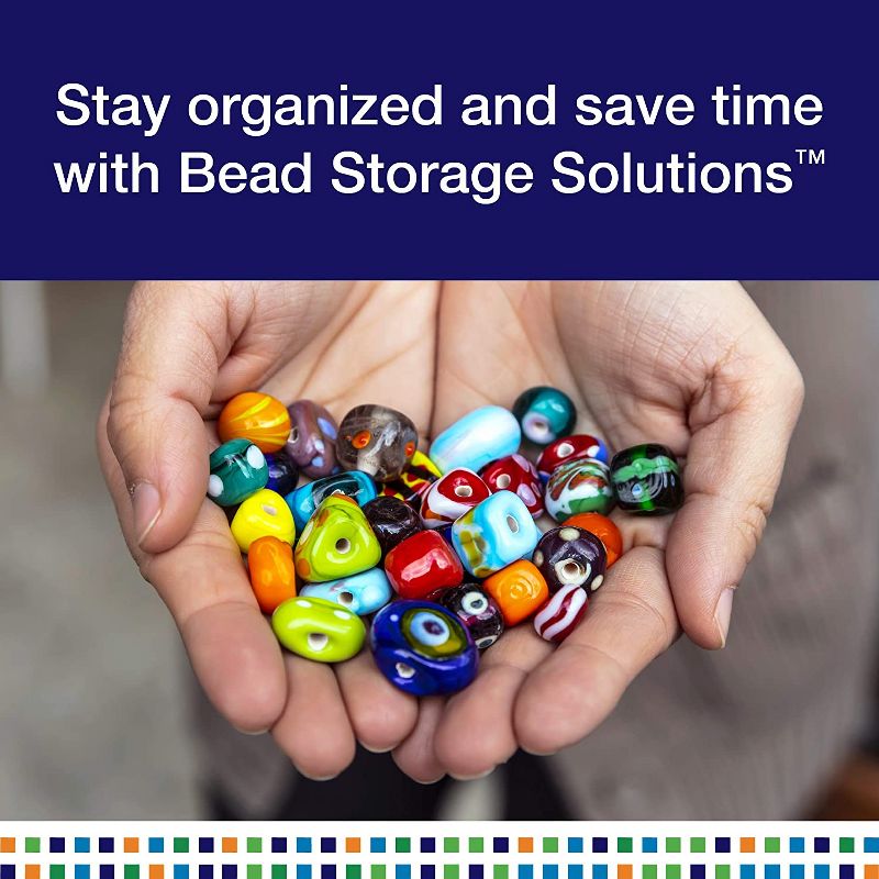 Elizabeth Ward Bead Storage Solutions Craft Supplies Storage Containers, 3 of 6