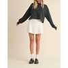 Women's Super Soft Air Scuba Oversized Crop Sweatshirt - Kimberly C - 4 of 4