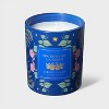Glass Secreto De La Selva Jar Candle Blue 11.5oz - 3 of 4