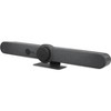 Logitech Rally Bar All-In-One Video Bar for Medium and Large Rooms, Graphite - 3840 x 2160 Video - 3x Digital Zoom - Microphone - Wireless LAN - image 2 of 4